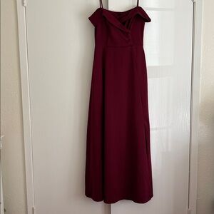 Windsor Burgundy Maxi Dress